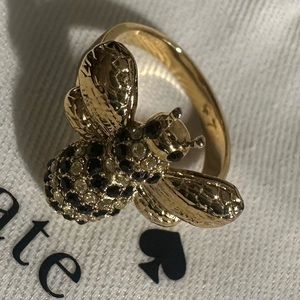 Kate Spade Bee Ring Sz 7